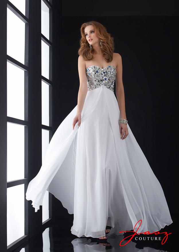 Jasz Couture - 5002 Dress In White