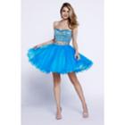 Nox Anabel - Two-piece Tulle Short Dress 6254
