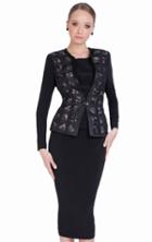 Terani Evening - Two Piece Dress With Beaded Jacket 1523s0863.