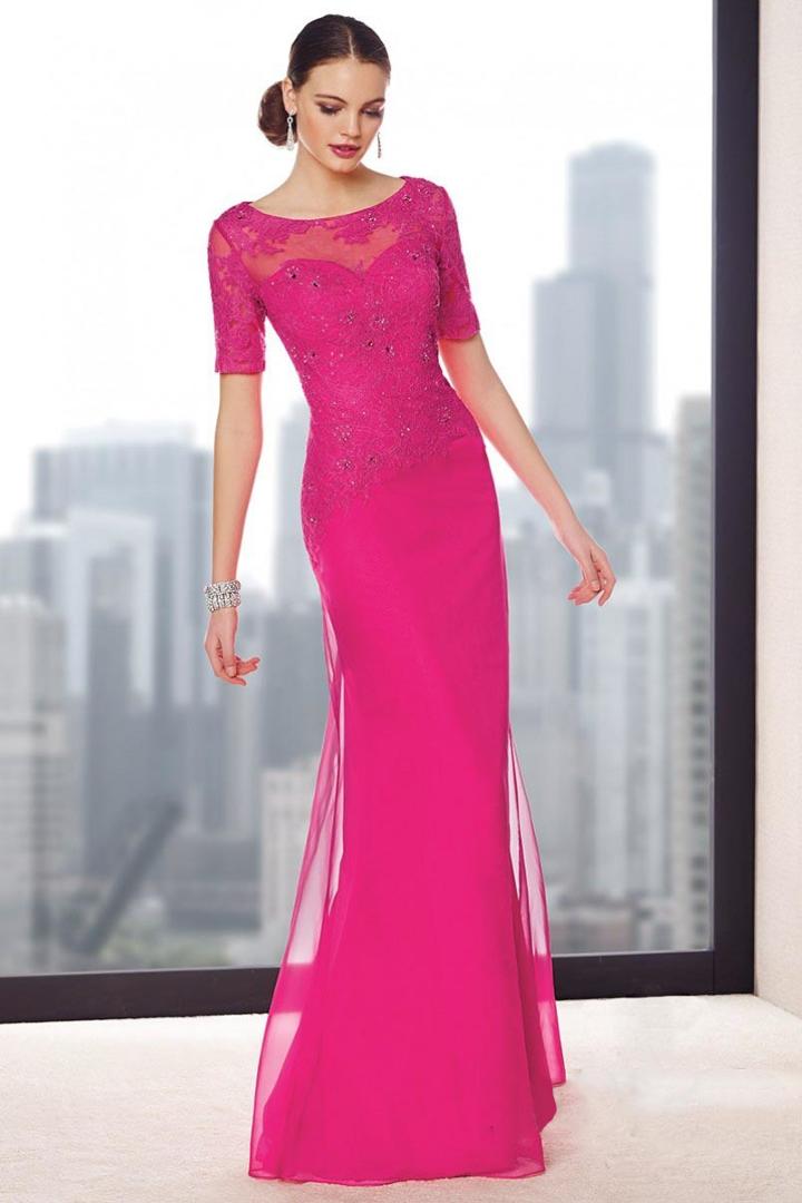 Alyce Paris Black Label - 29694 Sheer Laced Bodice Evening Gown