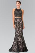 Elizabeth K - Two Piece Lace Long Dress Gl2271