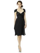 Dessy Collection - Luxtwist1 Dress In Black