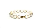 Tresor Collection - 18kt Yellow Gold Bracelet With Rainbow Moonstone