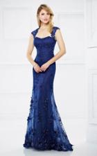 Montage By Mon Cheri - 217934 Lace Queen Anne Dress