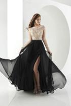 Tiffany Homecoming - Sparkling Off Shoulder A-line Dress 16148