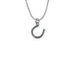 Femme Metale Jewelry - Petite Horseshoe Charm Necklace