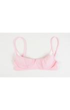 Lolli Swimwear - Juicy Top In Light Pink Stripes