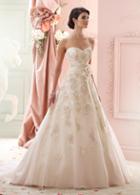 Martin Thornburg For Mon Cheri - 215269 Strapless Floral Ballgown Wedding Dress