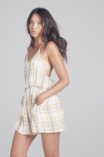 Gillia Clothing - Violet Playsuits