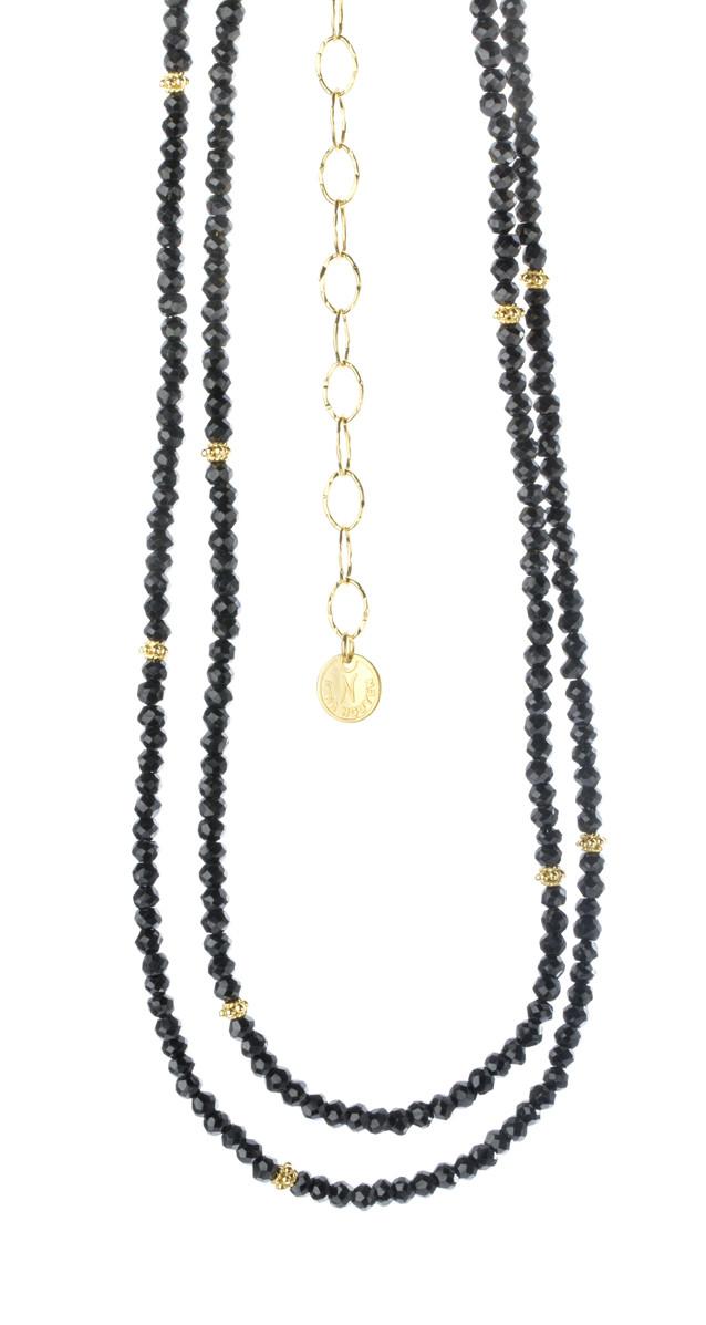 Nina Nguyen Jewelry - Spinel Harmony Long Vermeil Necklette