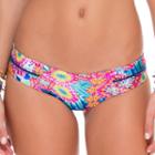 Luli Fama - Beautiful Mess Stitched Straps Reversible Moderate Bottom In Multi-color (l513349)
