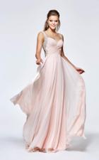 Tarik Ediz - Spliced Bodice Gown 93182