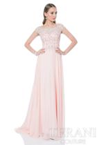Terani Evening - Spectacular Floor-length Dress With Gleaming Top 1611m0609