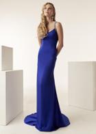 Jasz Couture - 6273 Fitted Scoop Evening Gown