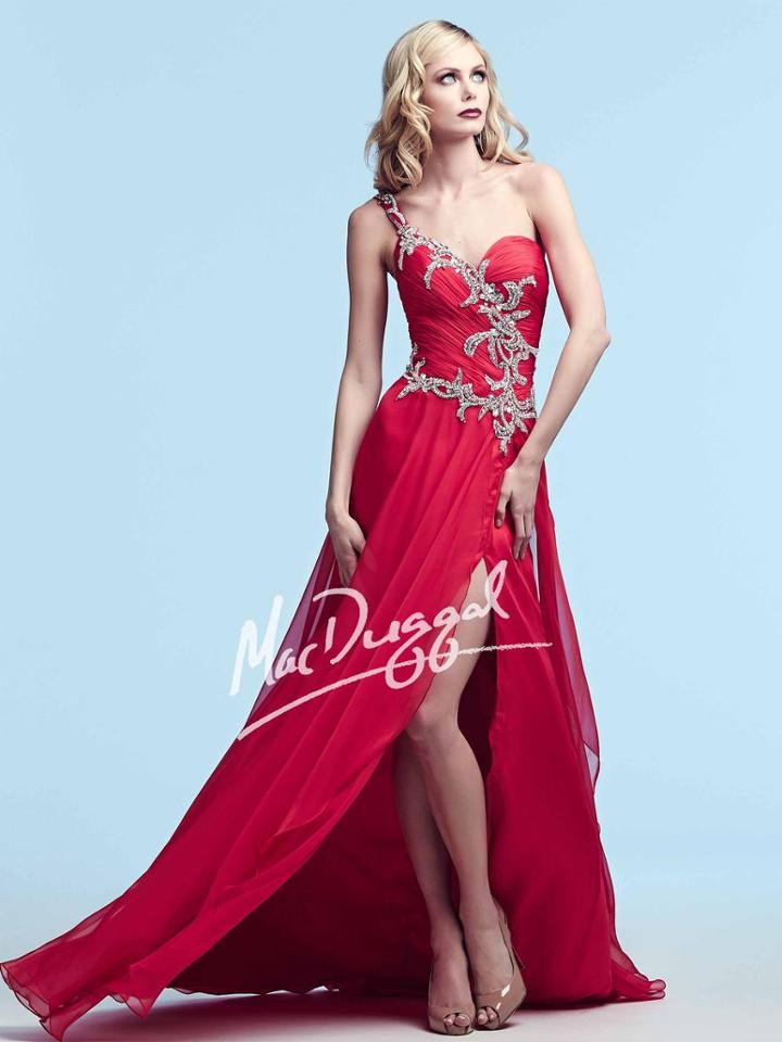 Mac Duggal Evening Gowns - 64815 Dress In Red
