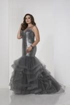 Tiffany Homecoming - 16320 Sleeveless Sequined Mermaid Gown