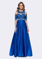 Ashley Lauren - 1146 Embroidered Lace Ball Gown