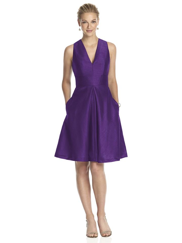 Alfred Sung - D610 Bridesmaid Dress In Majestic