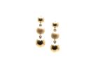 Tresor Collection - Lente 3 Tier Earrings In 18k Yellow Gold