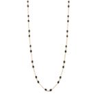 Tresor Collection - Blue Sapphire Necklace In 18k Yellow Gold