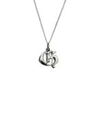 Femme Metale Jewelry - Love Letter G Charm Necklace