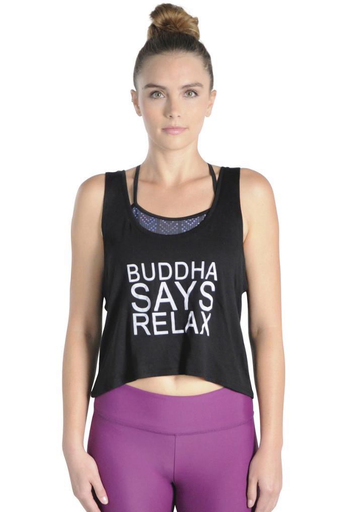 Jala Clothing - Buddha Crop Tank