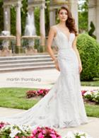 Martin Thornburg For Mon Cheri - 118274 Plunging Lace Bridal Gown