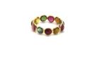 Tresor Collection - Gemstone Stackable Ring In 18k Yellow Gold