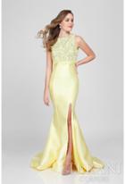 Terani Prom - Elegant Sleeveless Mermaid Dress With Layered Ruffle Train 1713p2556