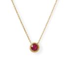 Elizabeth Buenaventura - Large Youth Pink Tourmaline Necklace