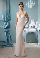 Mon Cheri - 116128 Destinations Long Dress In Champagne