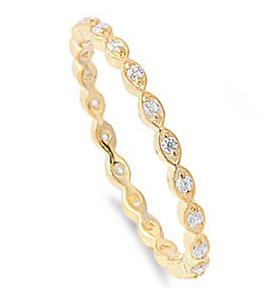 Montce Swim - Bella Daar X Circle Infinity Stacker Rings