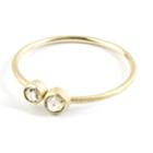 Nina Nguyen Jewelry - Double Diamond 14k Gold Ring