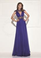 Tarik Ediz - Beaded Long Dress 92803