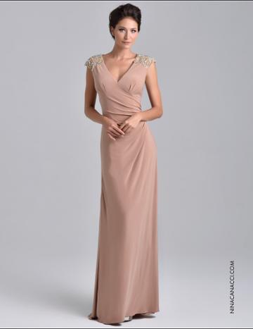 Nina Canacci - M206 Dress In Mocca