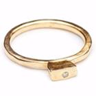 Vanessa Lianne - Camille Ring With Diamond Style 2