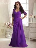 Christina Wu Elegance - 17771 Cordial Lace 3/4 Length Sleeve Gown