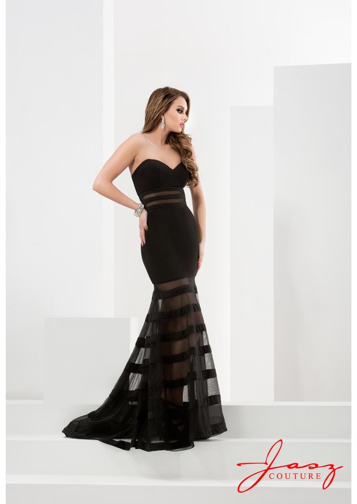 Jasz Couture - Sweetheart Sheer Mermaid Dress 5797