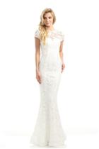 Johnathan Kayne - 6029 Battenberg Lace Mermaid Gown