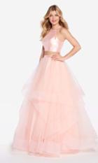 Alyce Paris - 60210 Halter Neck Two-piece Ballgown