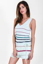 Goddis - Travis Romper In Moonstone