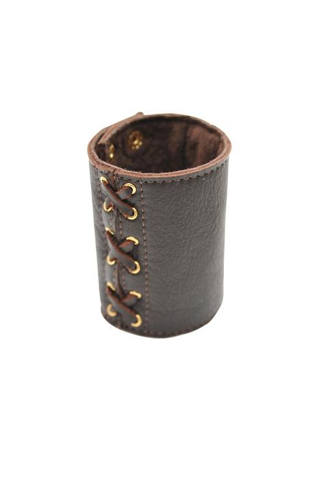 Heather Gardner - Leather Lace Up Cuff