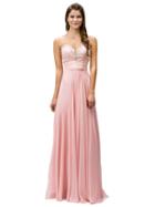 Sparkling Jeweled Strapless Sweetheart Laced A-line Dress