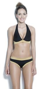 2017 Estivo Swimwear - Removable Cups Contrast Halter Top 2008/sld/48