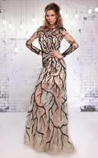 Mnm Couture - 9556 Beaded Illusion Jewel Sheath Dress