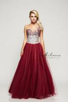Milano Formals - Strapless Sweetheart Bejeweled Long A-line Dress E2169