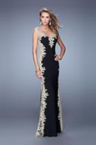 La Femme - 20895 Lace Fitted Sweetheart Evening Gown
