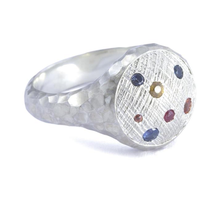 Nina Nguyen Jewelry - Petite Round Sterling Silver Ring
