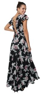Rosa Floral Maxi