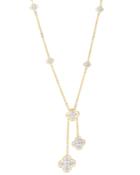 Jarin K Jewelry - Lace Clover Lariat Necklace